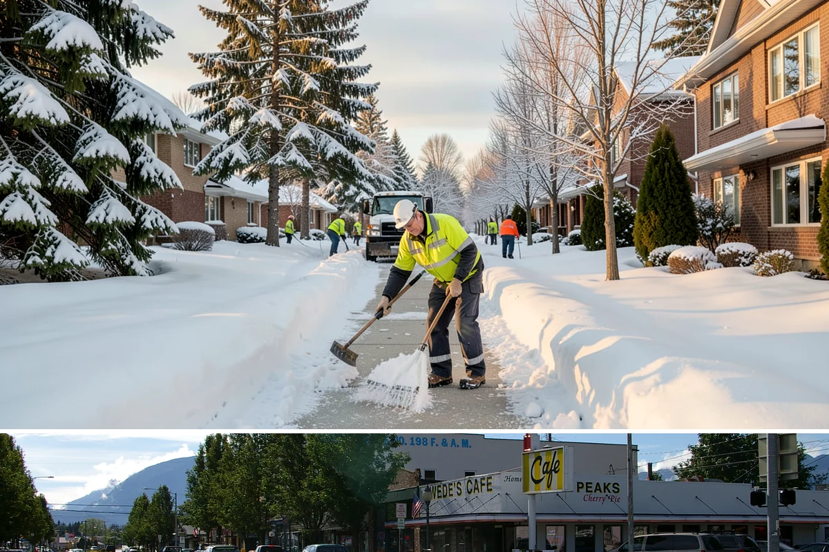 Airport Snow Removal in North Bend, King County, WA - Ground-side snow demand peaks December through February when lowland systems move through the Sound.