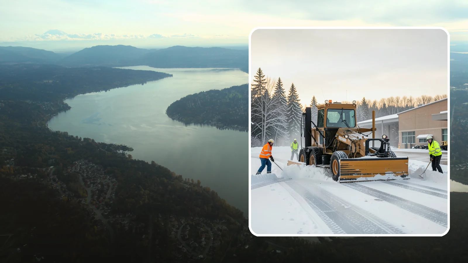 Airport Snow Removal in Sammamish, King County, WA - From FBO ramps to terminal curbs and employee lots, we keep aviation ground-side surfaces clear so passengers, crews, and...