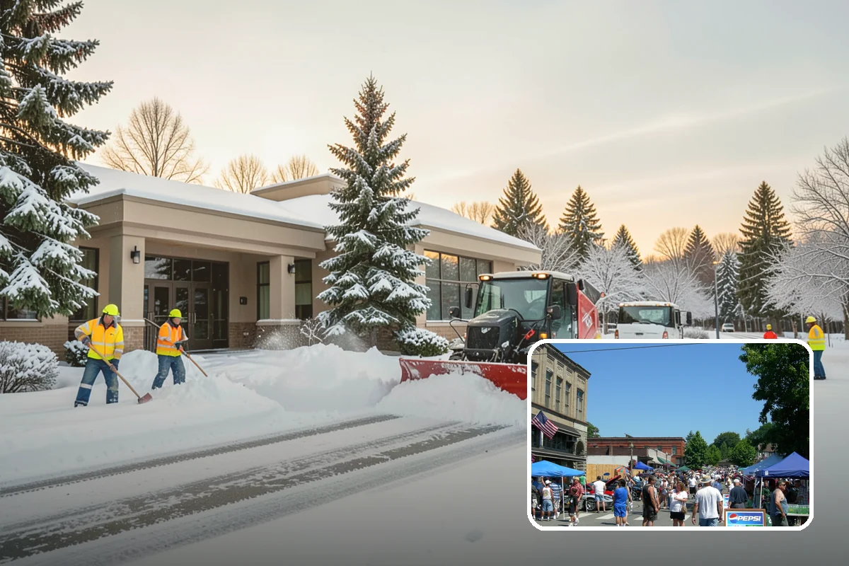 Airport Snow Removal in Snohomish, Snohomish County, WA - Terminal curbs and passenger drop-offs kept flowing