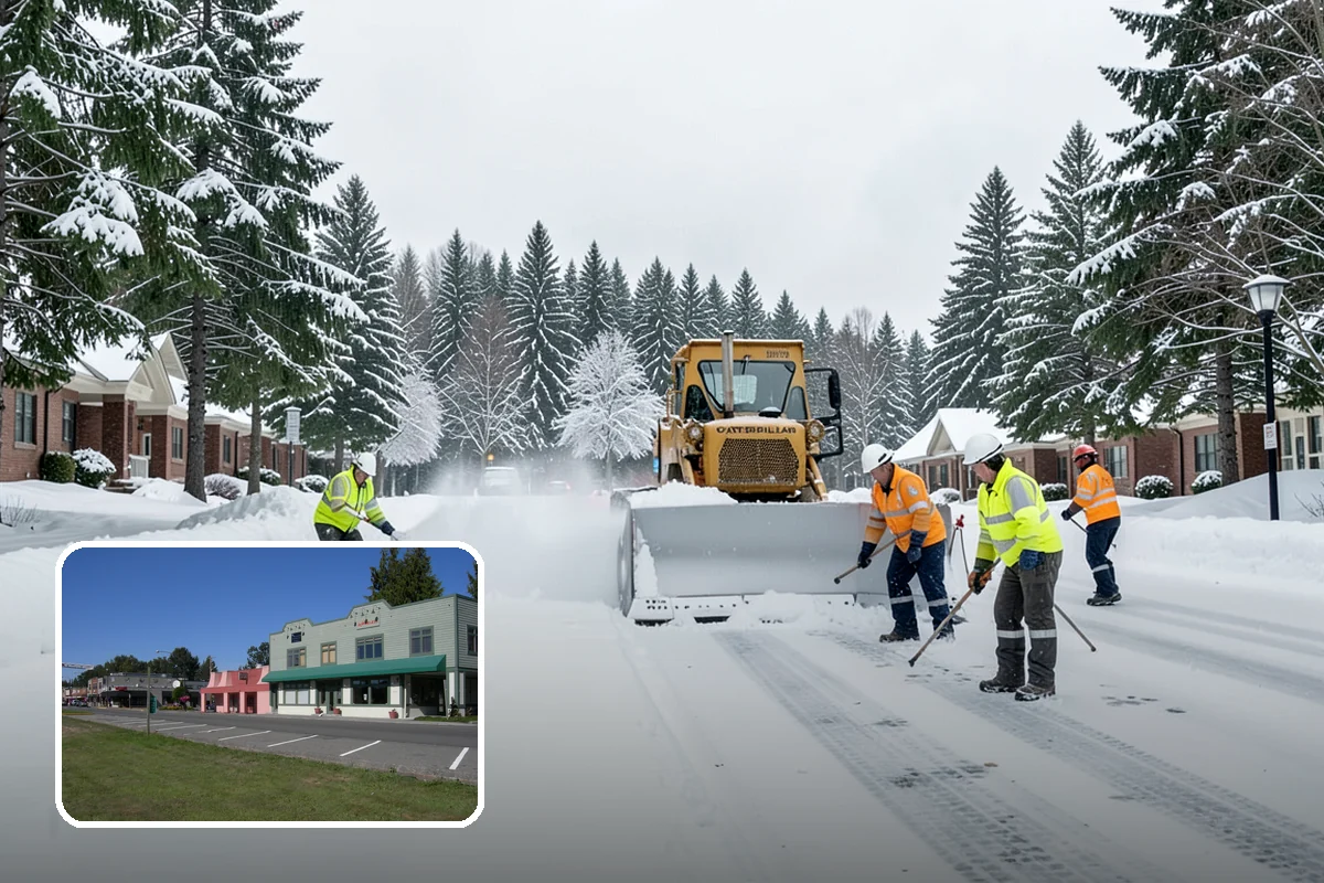 Airport Snow Removal in Snoqualmie, King County, WA - Terminal curbs and passenger drop-offs kept flowing