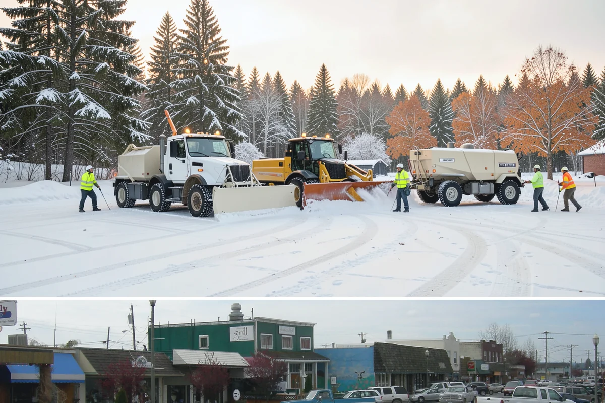 Airport Snow Removal in Stanwood, Snohomish County, WA - Ground-side snow demand peaks December through February when lowland systems move through the Sound.