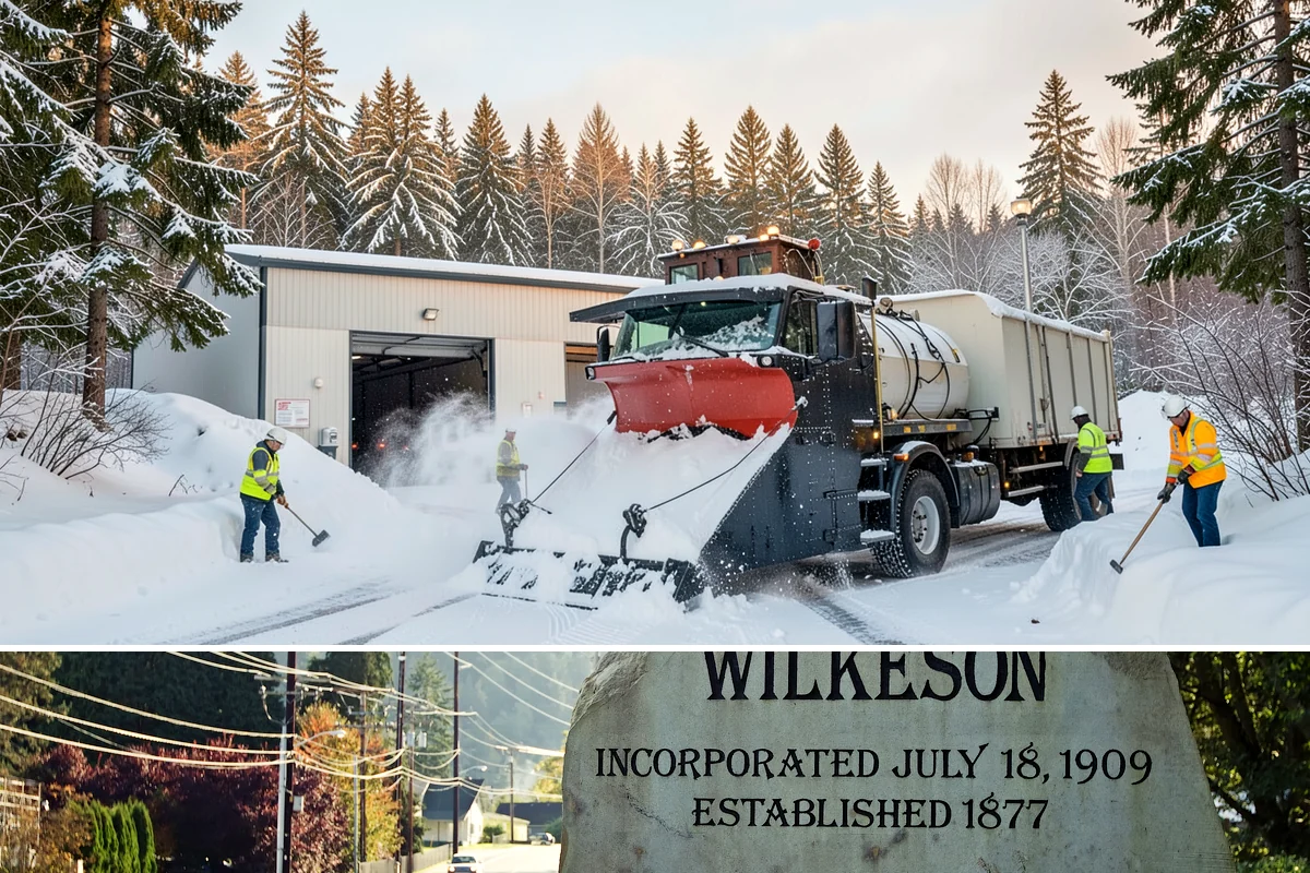 Airport Snow Removal in Wilkeson, Pierce County, WA - Ground-side snow demand peaks December through February when lowland systems move through the Sound.