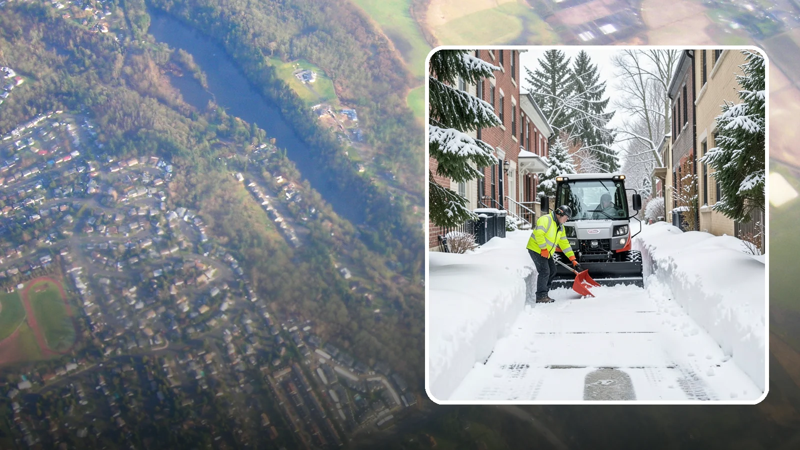Alleyway Snow Removal in Algona, King County, WA - Clearing of tight urban and residential alleyways that plows cannot easily reach but tenants and trucks still depend on.