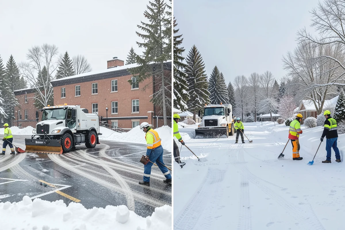 Alleyway Snow Removal in Beaux Arts Village, King County, WA - Clear the alley with compact equipment sized to the width