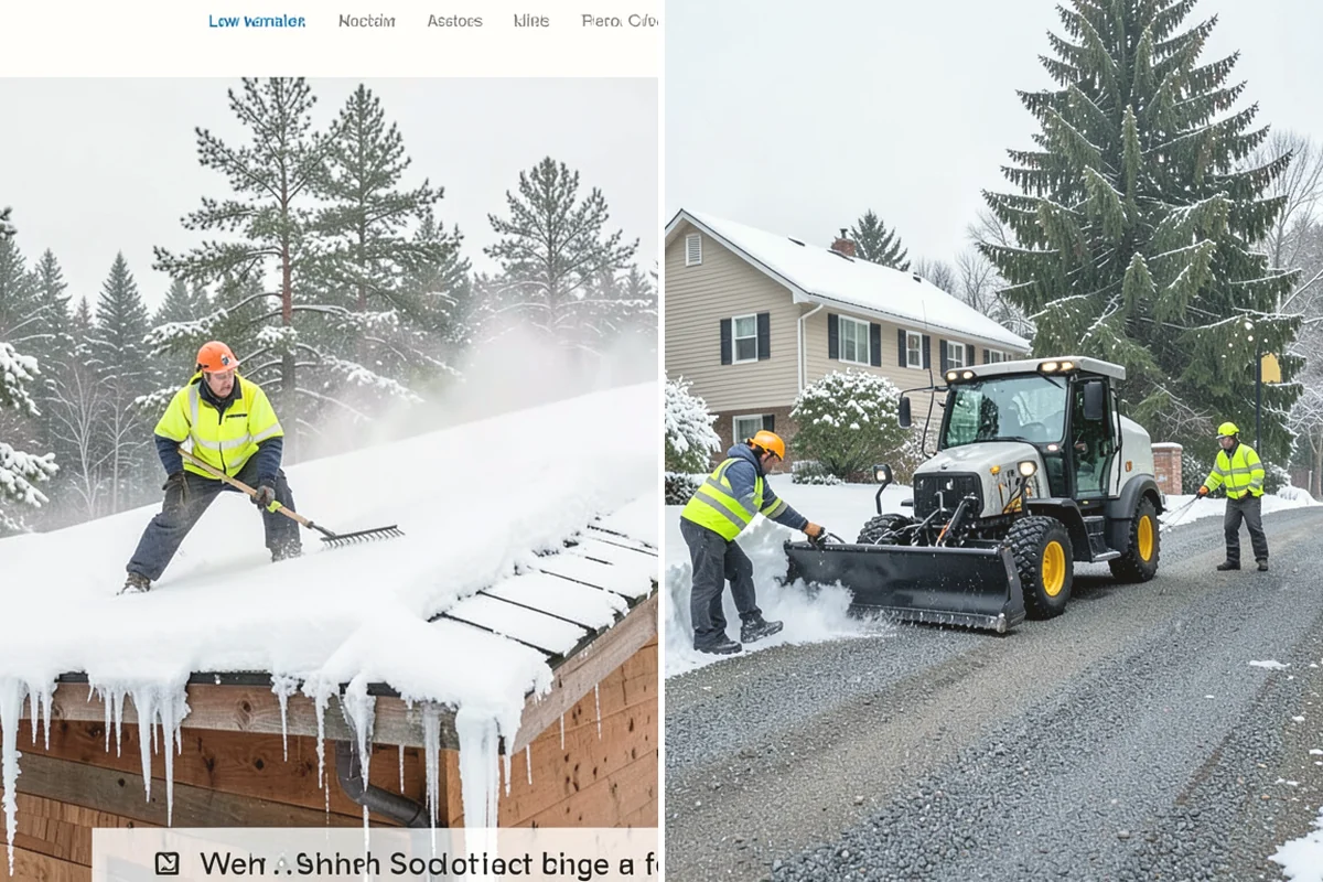 Alleyway Snow Removal in Black Diamond, King County, WA - Clear the alley with compact equipment sized to the width