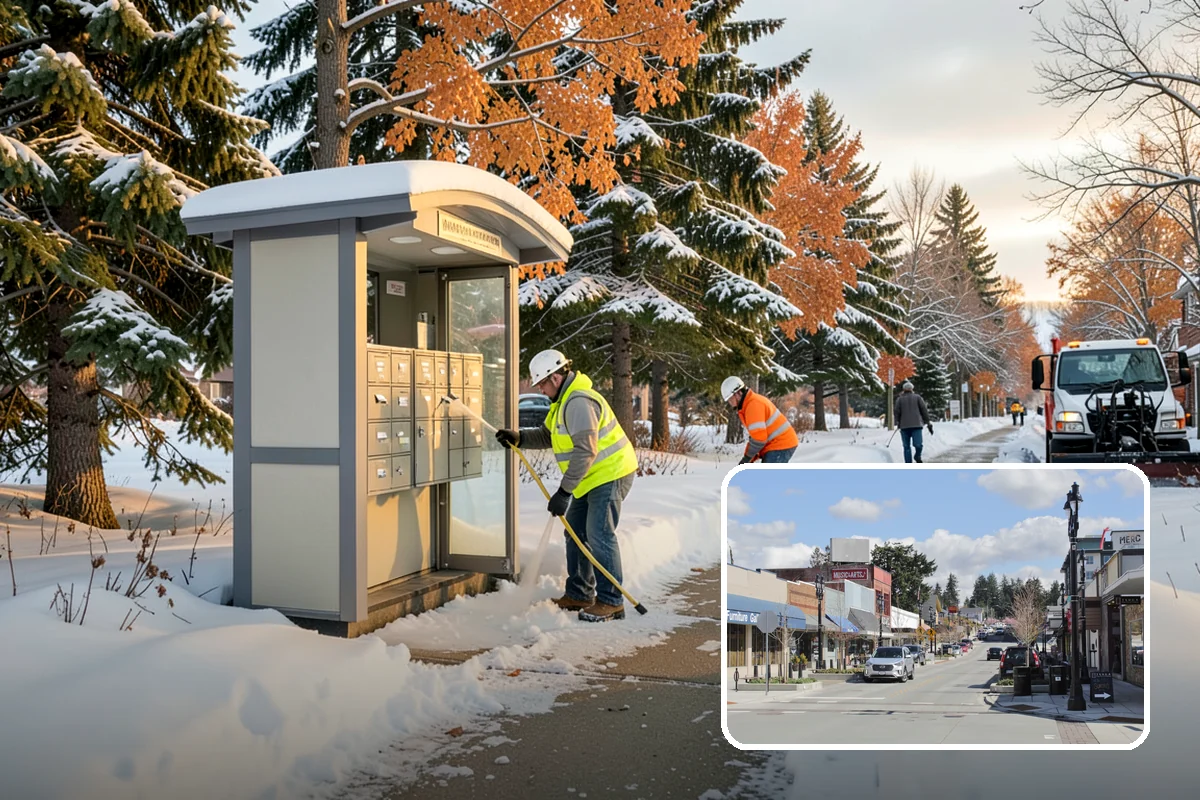 Alleyway Snow Removal in Bothell, King County, WA - Reaches tight spaces that full-size plows cannot service