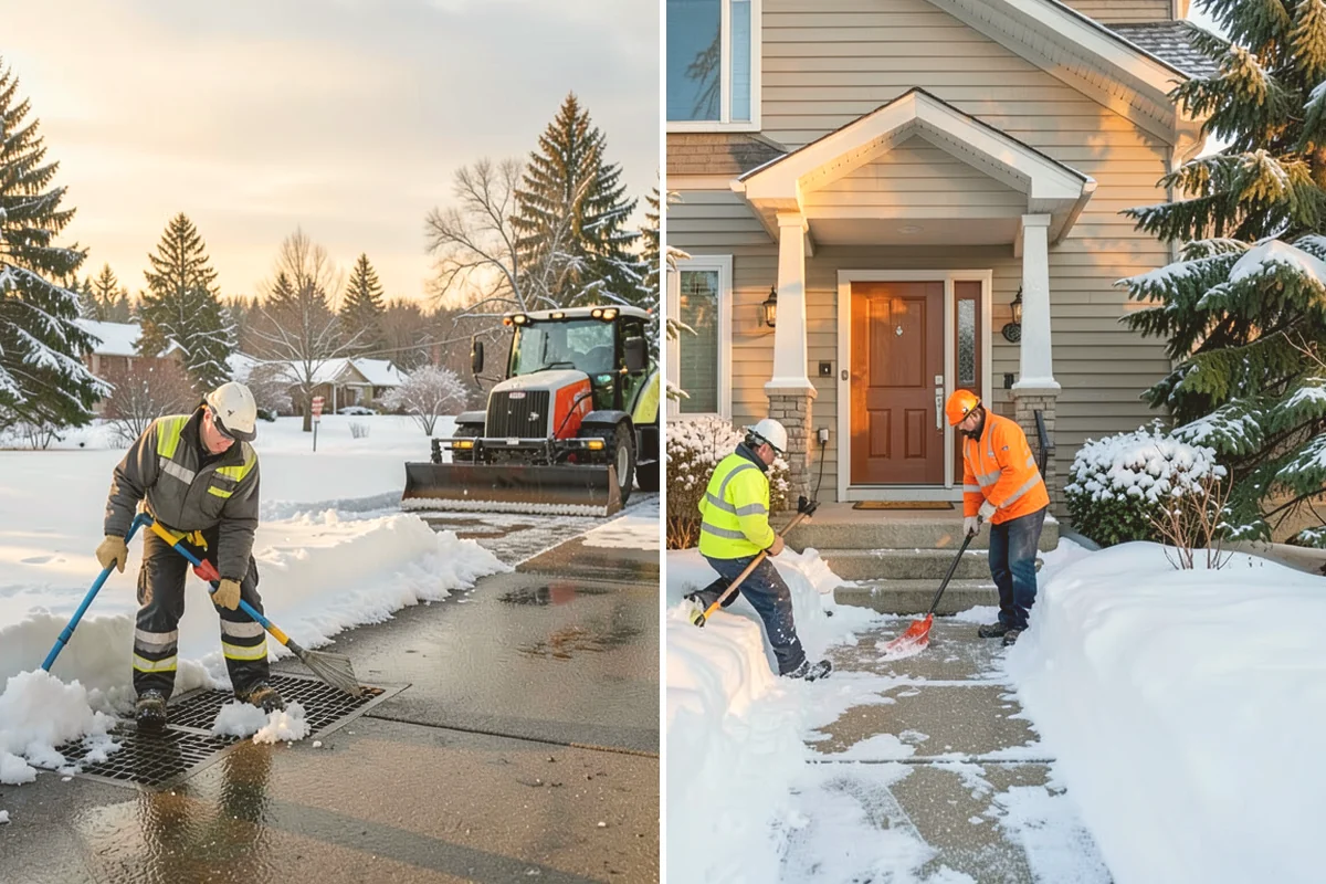 Alleyway Snow Removal in Brier, Snohomish County, WA - Clear the alley with compact equipment sized to the width