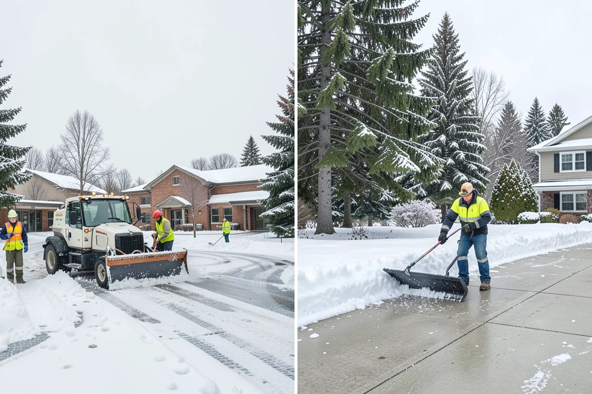 Alleyway Snow Removal in Buckley, Pierce County, WA - Clear the alley with compact equipment sized to the width