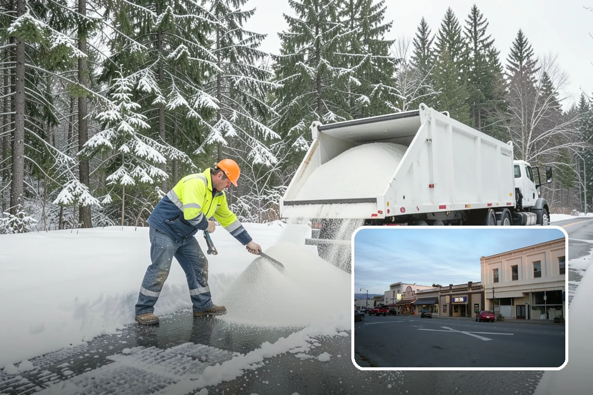 Alleyway Snow Removal in Burlington, Skagit County, WA - Reaches tight spaces that full-size plows cannot service