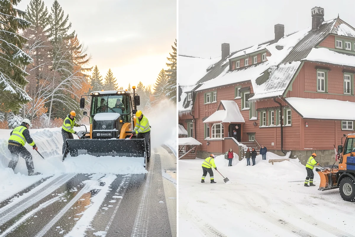 Alleyway Snow Removal in Carnation, King County, WA - Clear the alley with compact equipment sized to the width