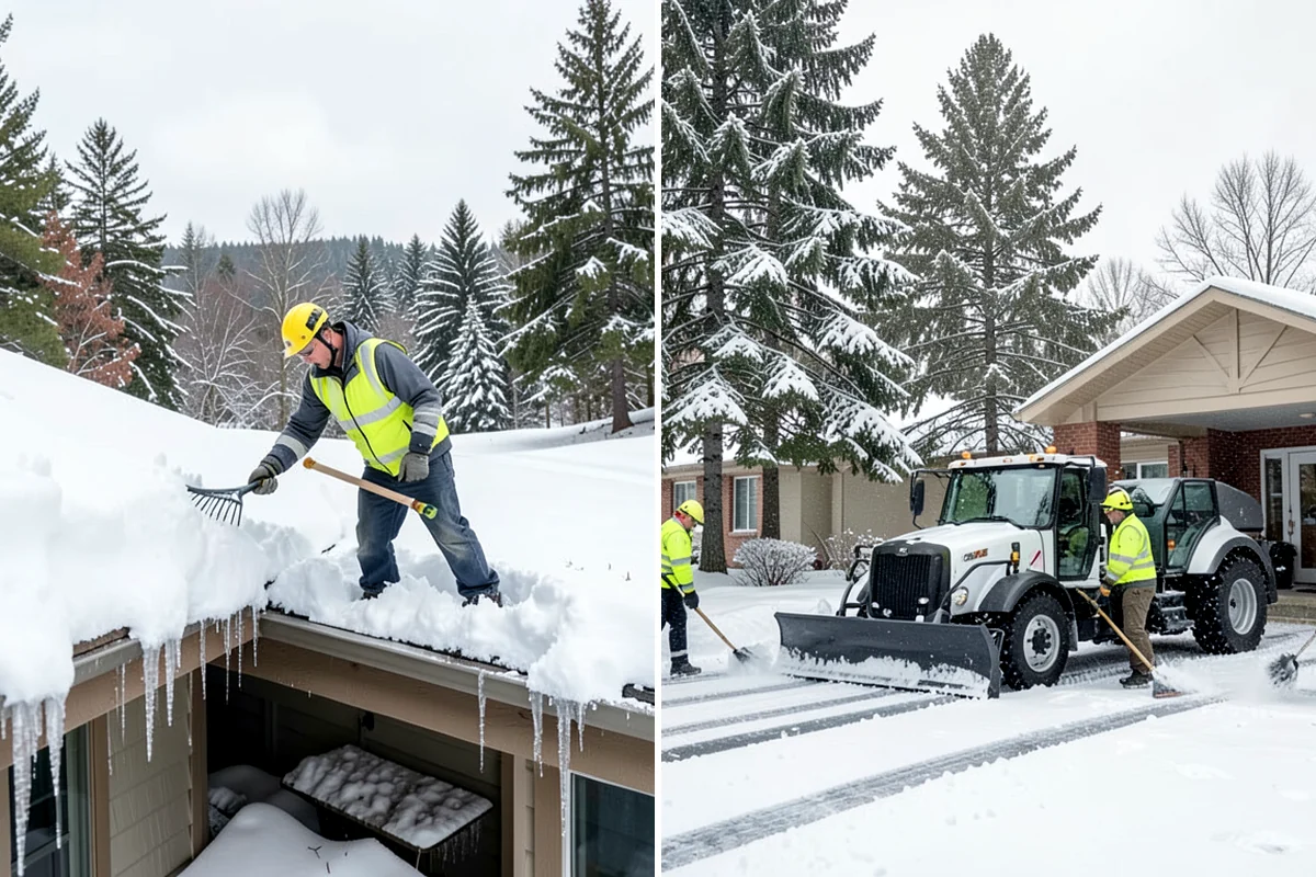 Alleyway Snow Removal in Clyde Hill, King County, WA - Clear the alley with compact equipment sized to the width