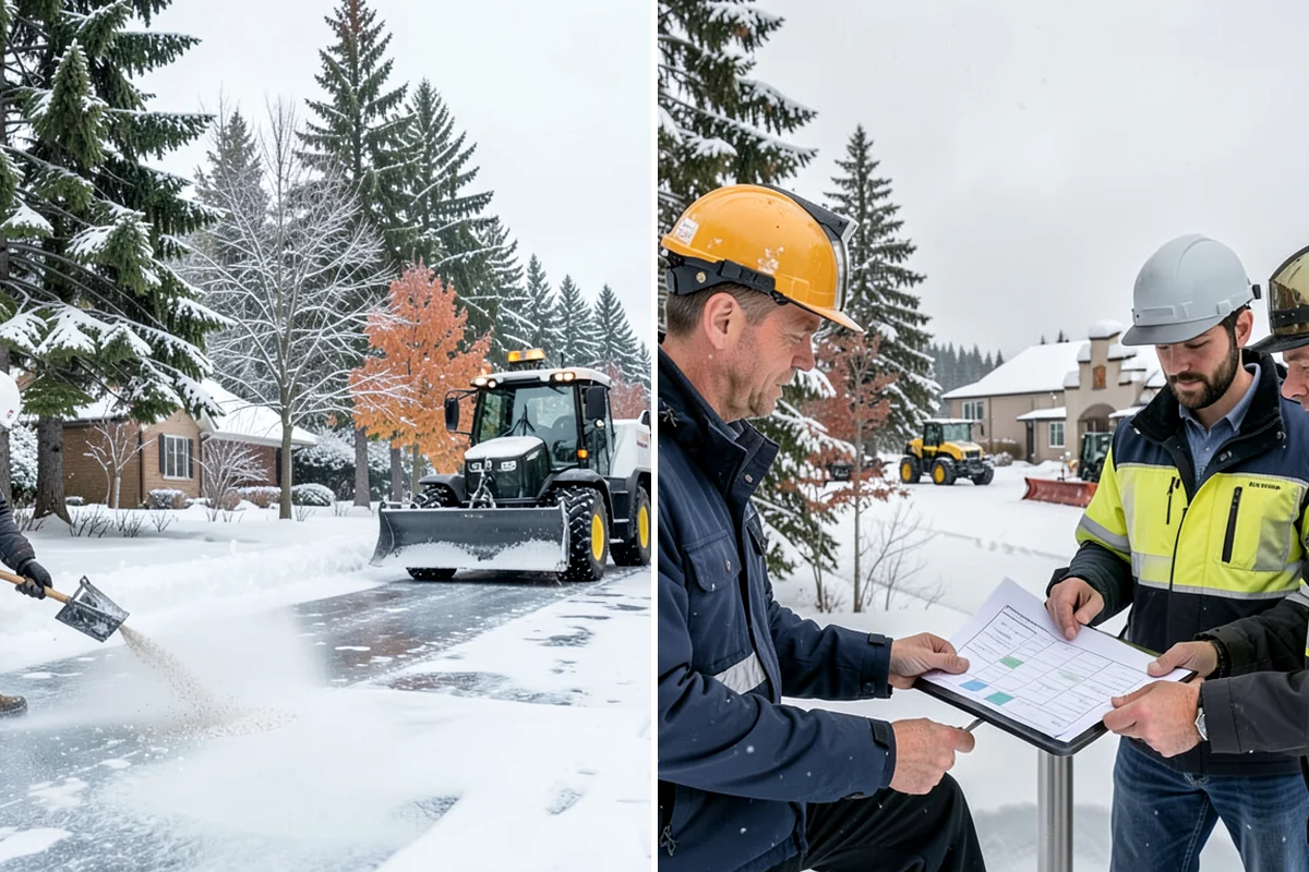 Alleyway Snow Removal in Concrete, Skagit County, WA - Clear the alley with compact equipment sized to the width
