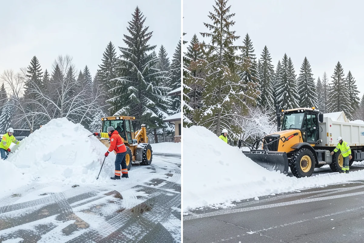 Alleyway Snow Removal in Des Moines, King County, WA - Clear the alley with compact equipment sized to the width