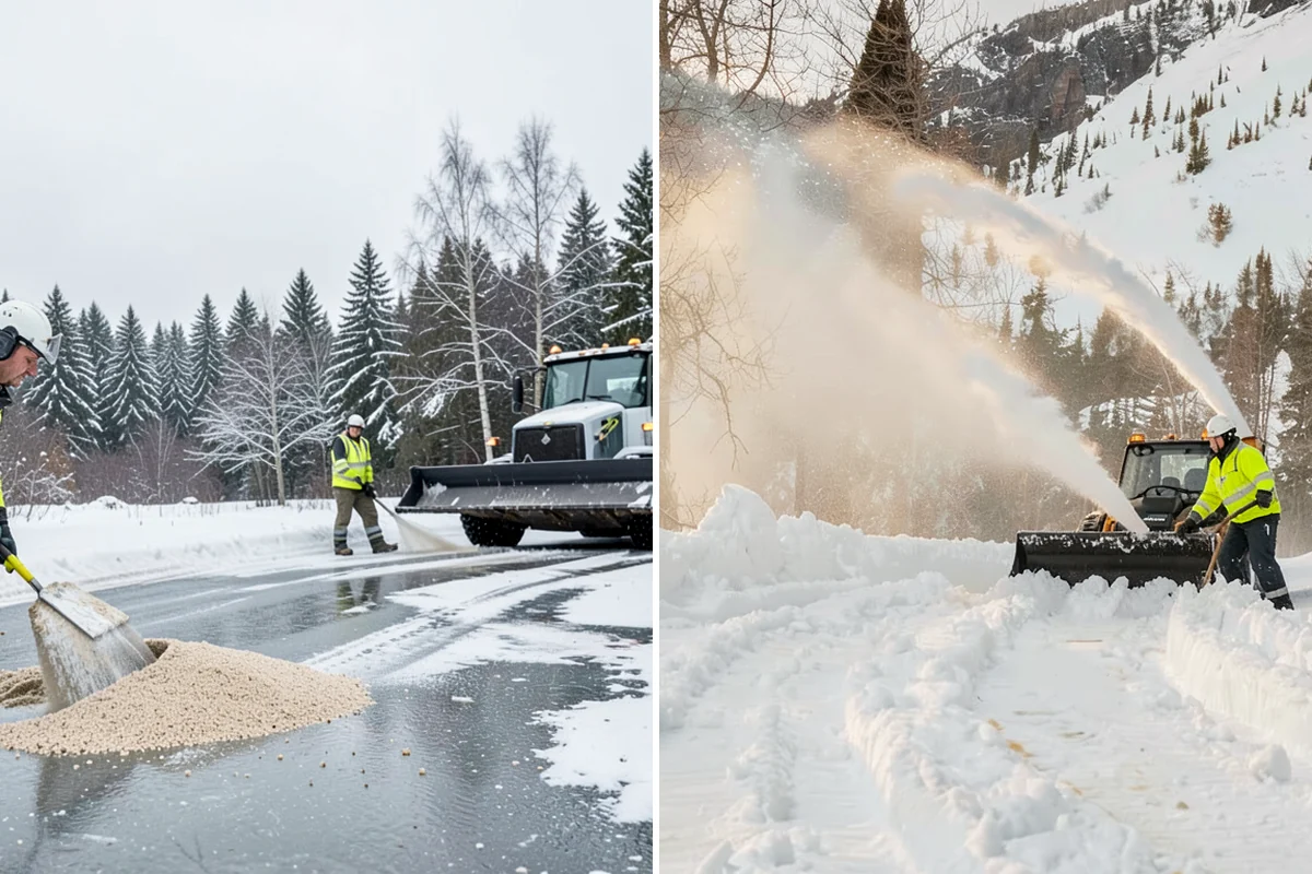 Alleyway Snow Removal in DuPont, Pierce County, WA - Clear the alley with compact equipment sized to the width
