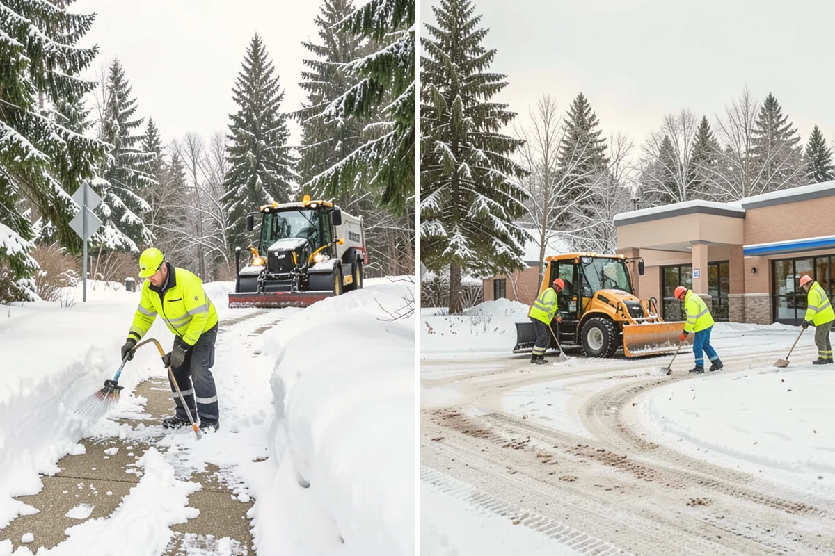 Alleyway Snow Removal in Eatonville, Pierce County, WA - Clear the alley with compact equipment sized to the width