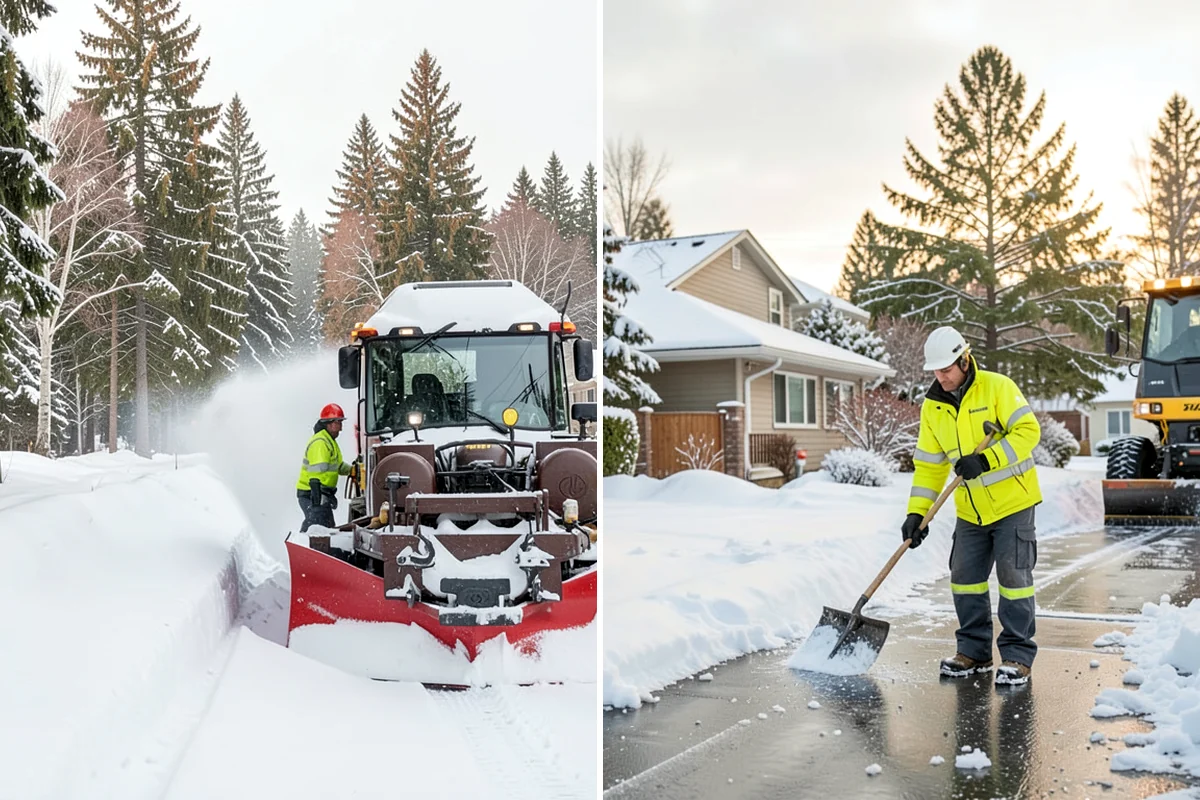 Alleyway Snow Removal in Enumclaw, King County, WA - Clear the alley with compact equipment sized to the width