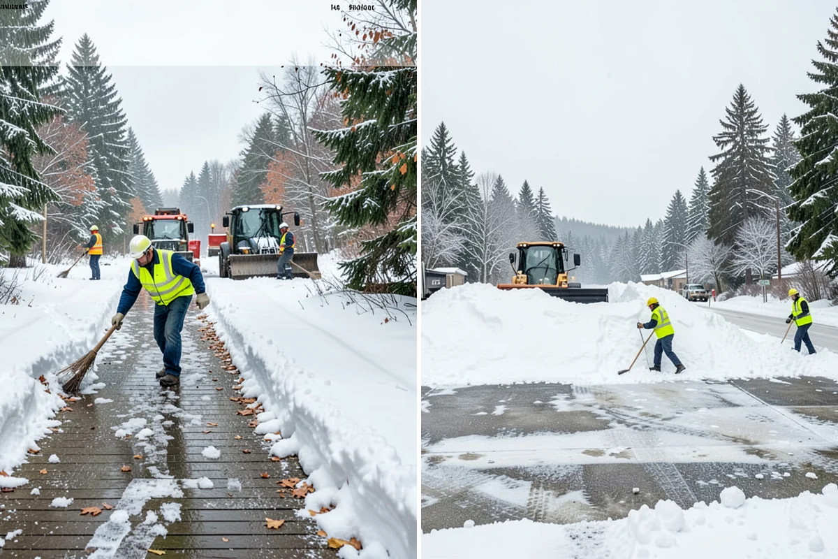 Alleyway Snow Removal in Everett, Snohomish County, WA - Clear the alley with compact equipment sized to the width