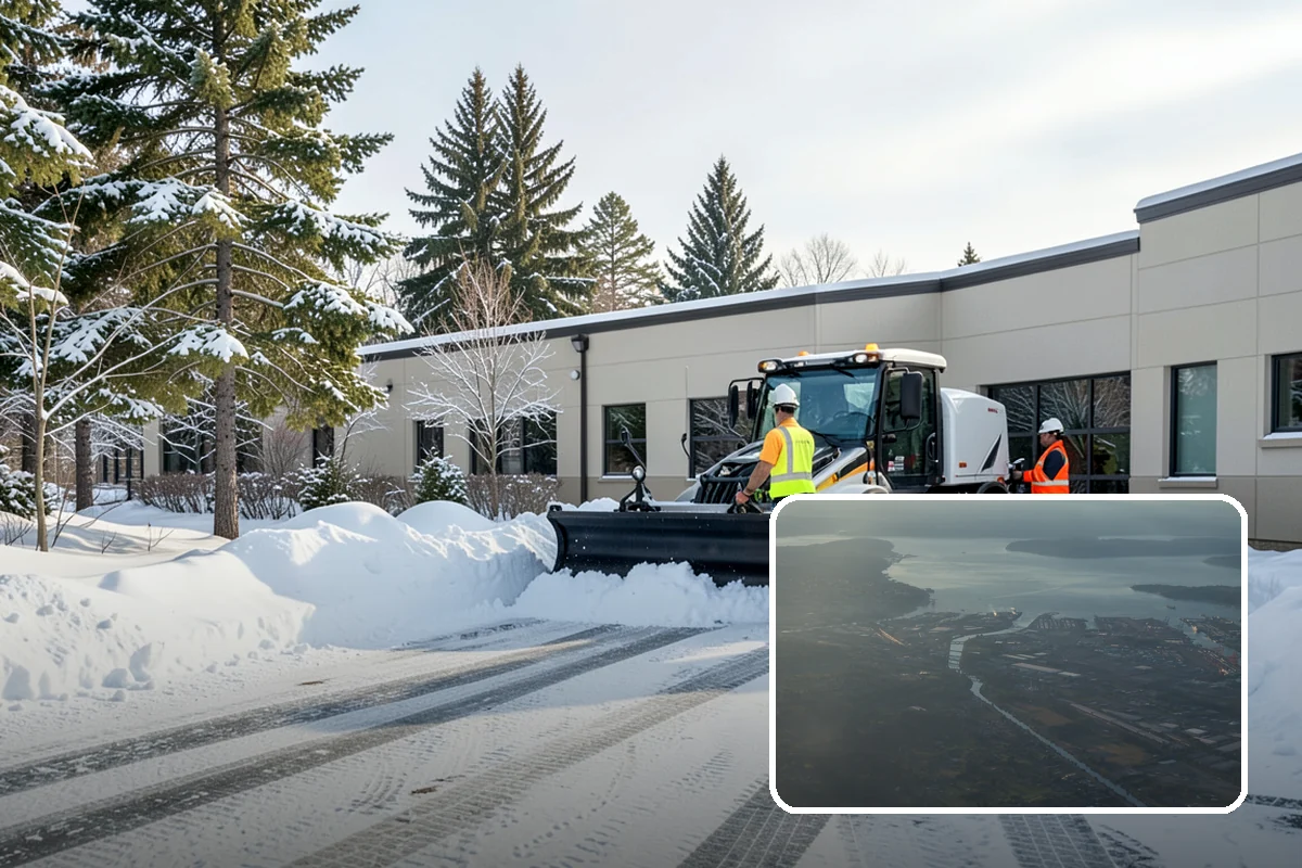 Alleyway Snow Removal in Fife, Pierce County, WA - Reaches tight spaces that full-size plows cannot service