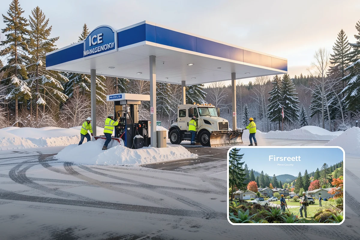 Alleyway Snow Removal in Fircrest, Pierce County, WA - Reaches tight spaces that full-size plows cannot service
