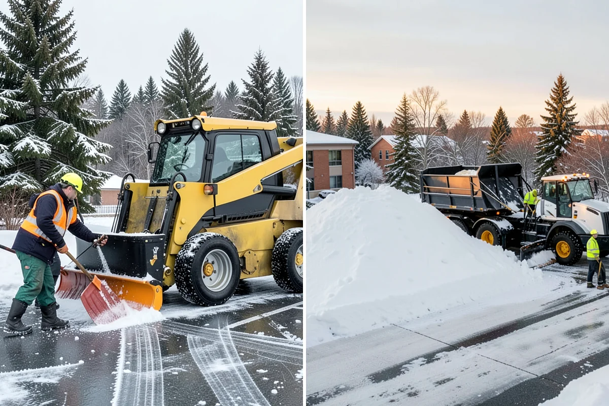 Alleyway Snow Removal in Hunts Point, King County, WA - Clear the alley with compact equipment sized to the width
