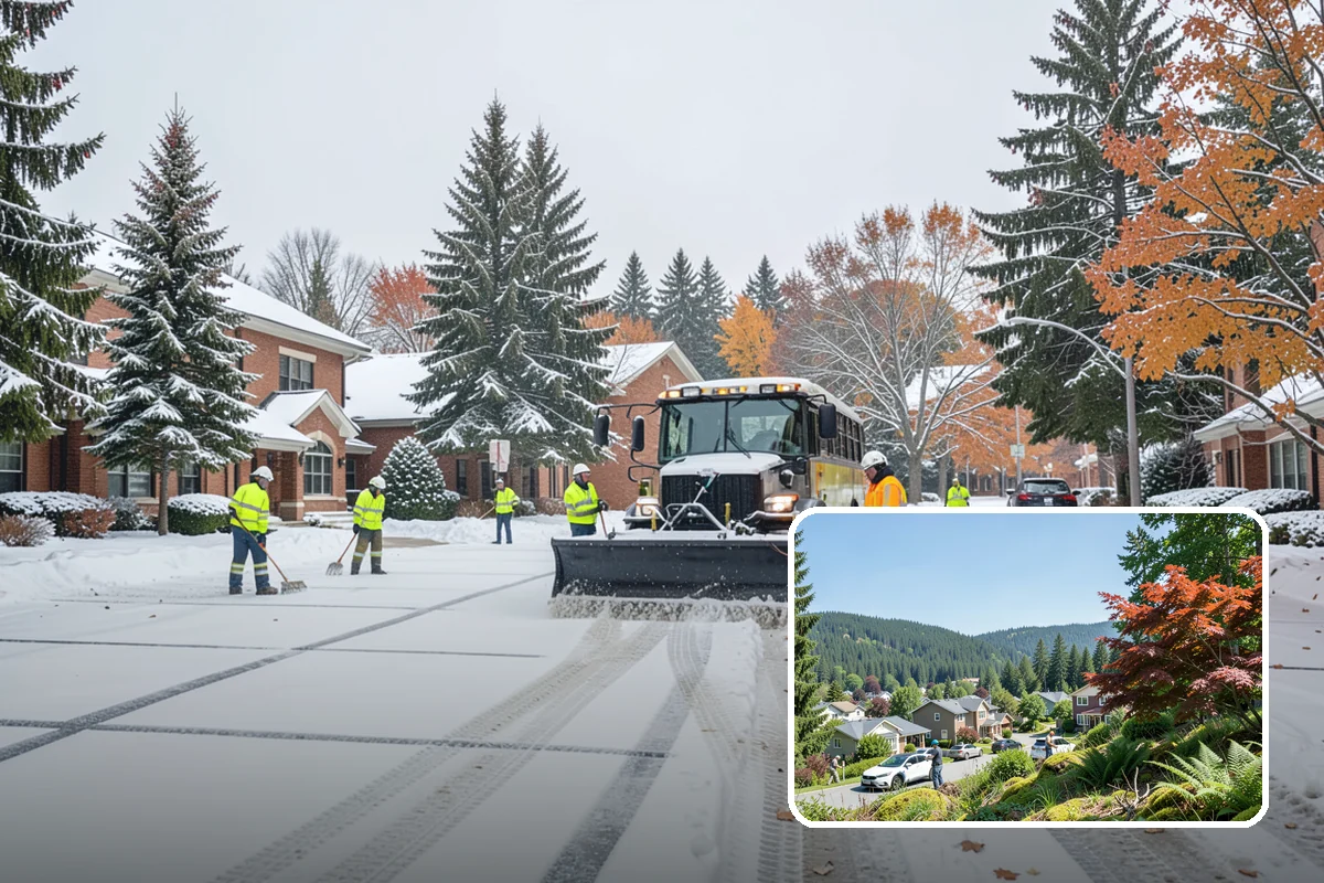 Alleyway Snow Removal in Index, Snohomish County, WA - Reaches tight spaces that full-size plows cannot service