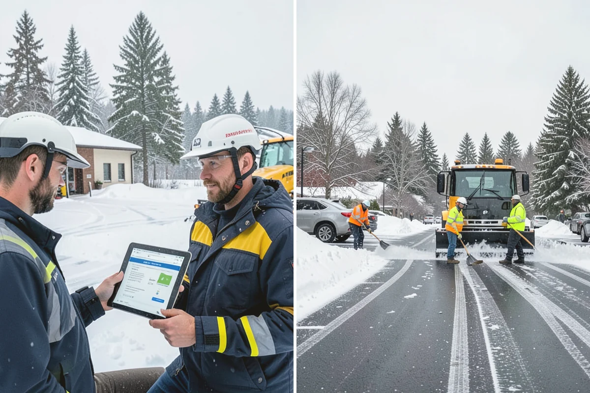 Alleyway Snow Removal in Issaquah, King County, WA - Clear the alley with compact equipment sized to the width