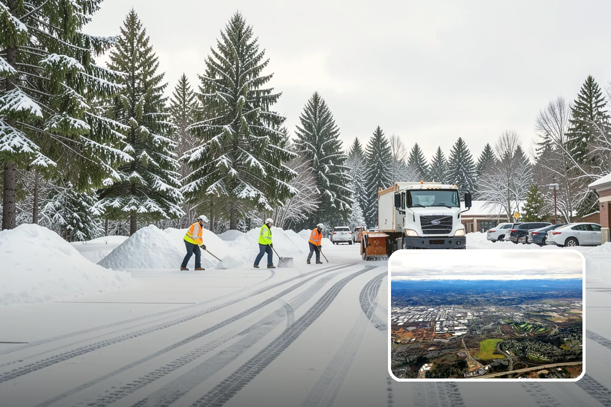 Alleyway Snow Removal in Kent, King County, WA - Reaches tight spaces that full-size plows cannot service