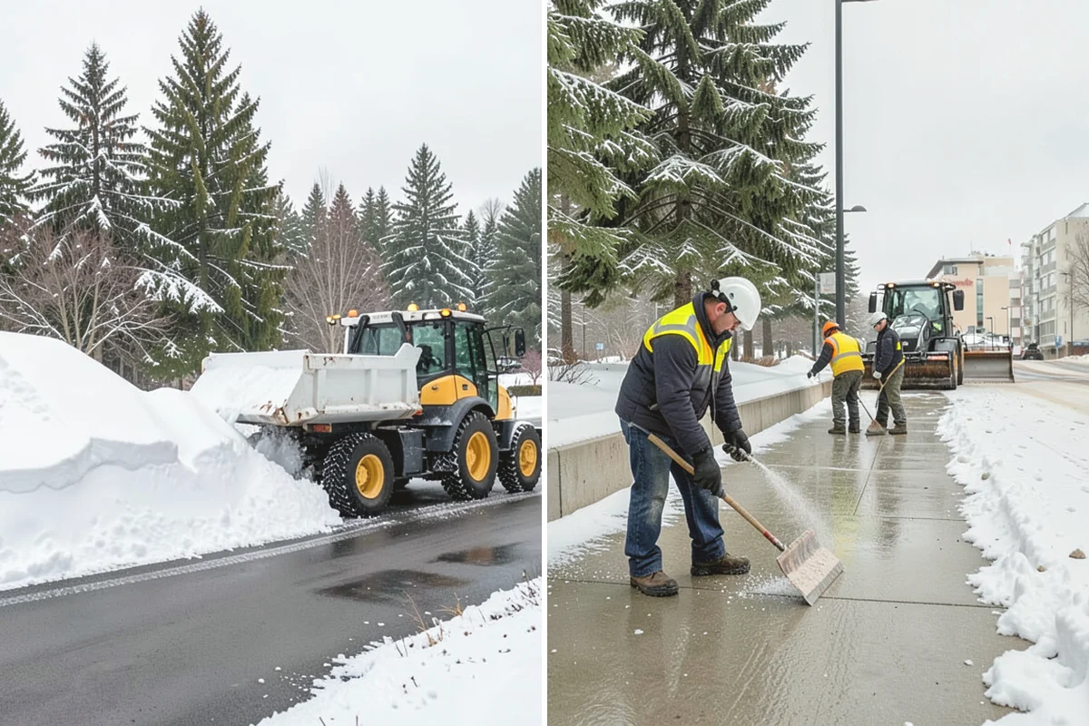 Alleyway Snow Removal in Lake Stevens, Snohomish County, WA - Clear the alley with compact equipment sized to the width