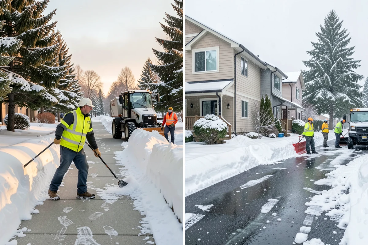 Alleyway Snow Removal in Lakewood, Pierce County, WA - Clear the alley with compact equipment sized to the width