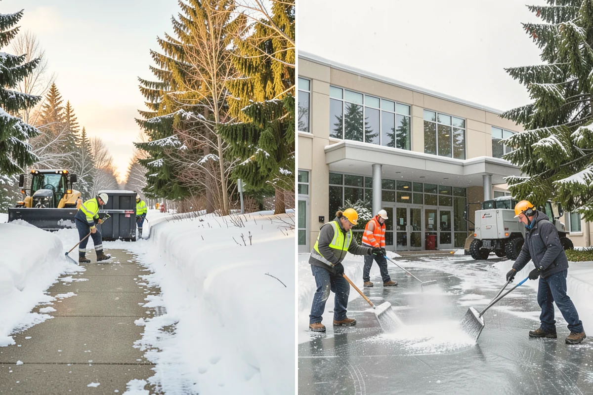 Alleyway Snow Removal in Langley, Island County, WA - Clear the alley with compact equipment sized to the width