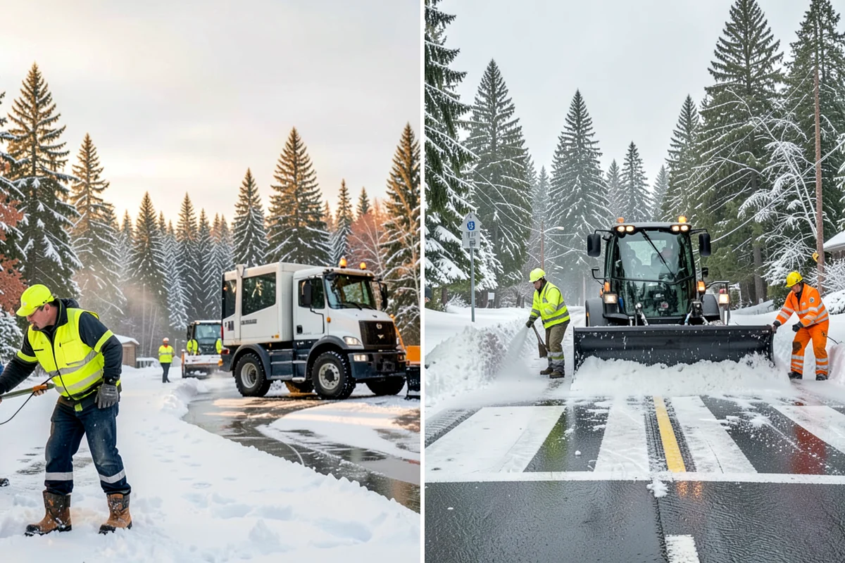 Alleyway Snow Removal in Lyman, Skagit County, WA - Clear the alley with compact equipment sized to the width