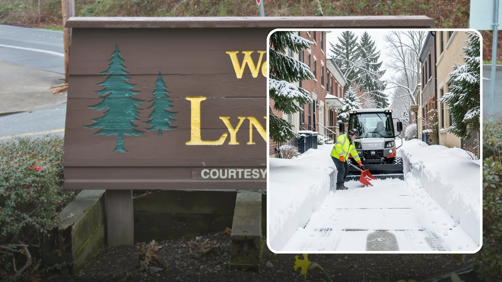 Alleyway Snow Removal in Lynnwood, Snohomish County, WA - Clearing of tight urban and residential alleyways that plows cannot easily reach but tenants and trucks still depend on.