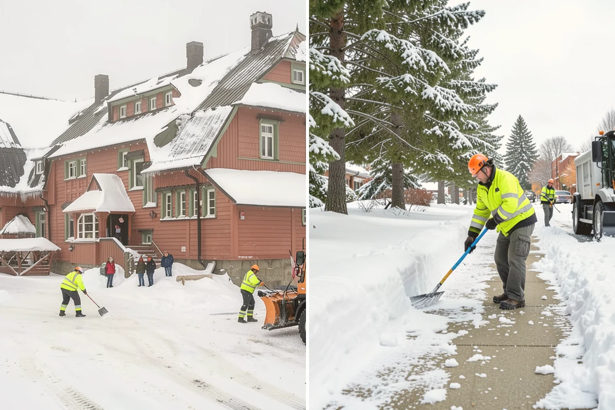 Alleyway Snow Removal in Lynnwood, Snohomish County, WA - Clear the alley with compact equipment sized to the width