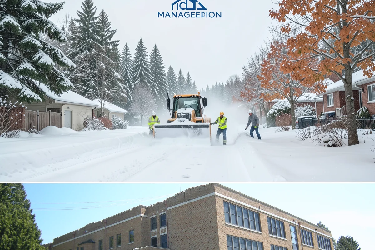 Alleyway Snow Removal in Maple Valley, King County, WA - Schedule alley service alongside your storefront clearing whenever lowland snow is forecast, most often December through February.