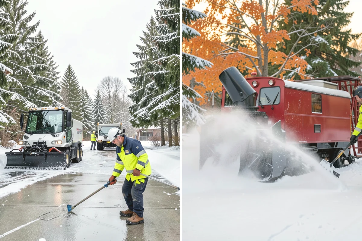 Alleyway Snow Removal in Mill Creek, Snohomish County, WA - Clear the alley with compact equipment sized to the width