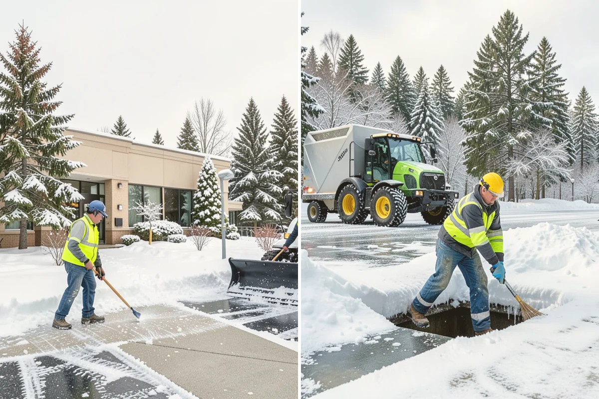 Alleyway Snow Removal in Milton, King County, WA - Clear the alley with compact equipment sized to the width