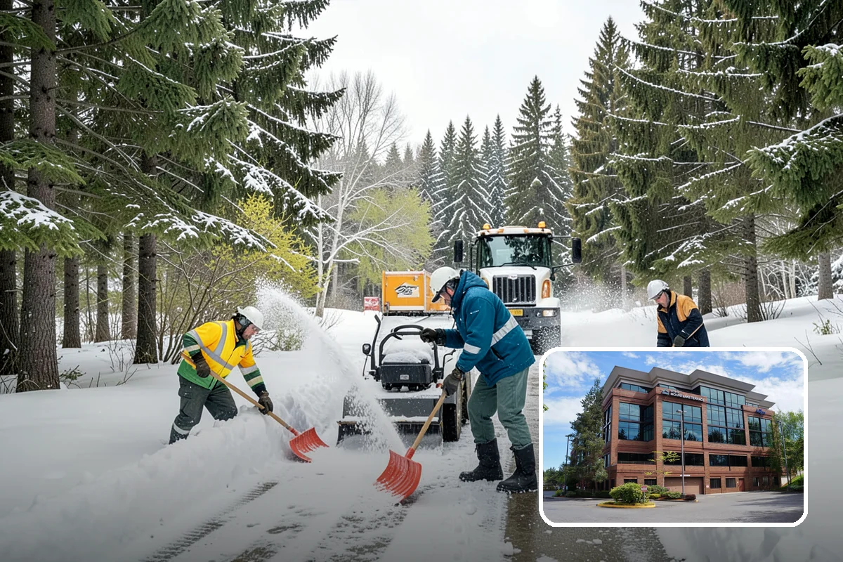 Alleyway Snow Removal in Mountlake Terrace, Snohomish County, WA - Reaches tight spaces that full-size plows cannot service