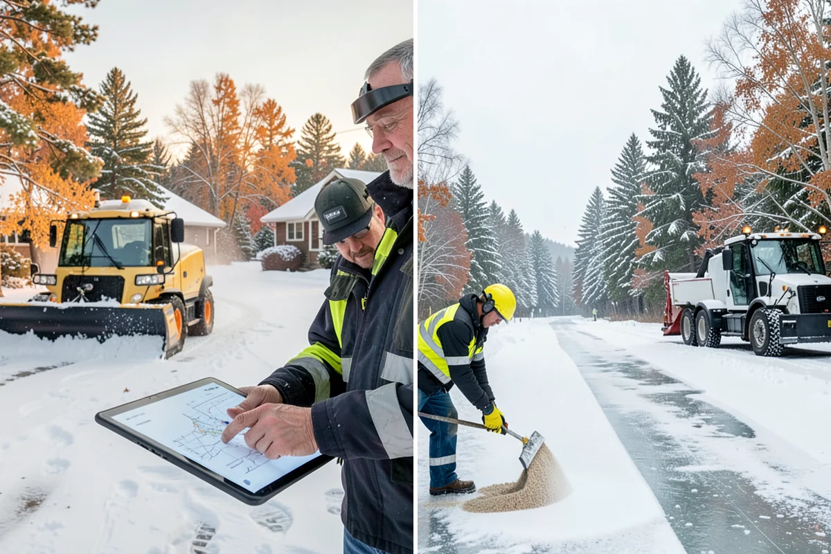 Alleyway Snow Removal in Normandy Park, King County, WA - Clear the alley with compact equipment sized to the width