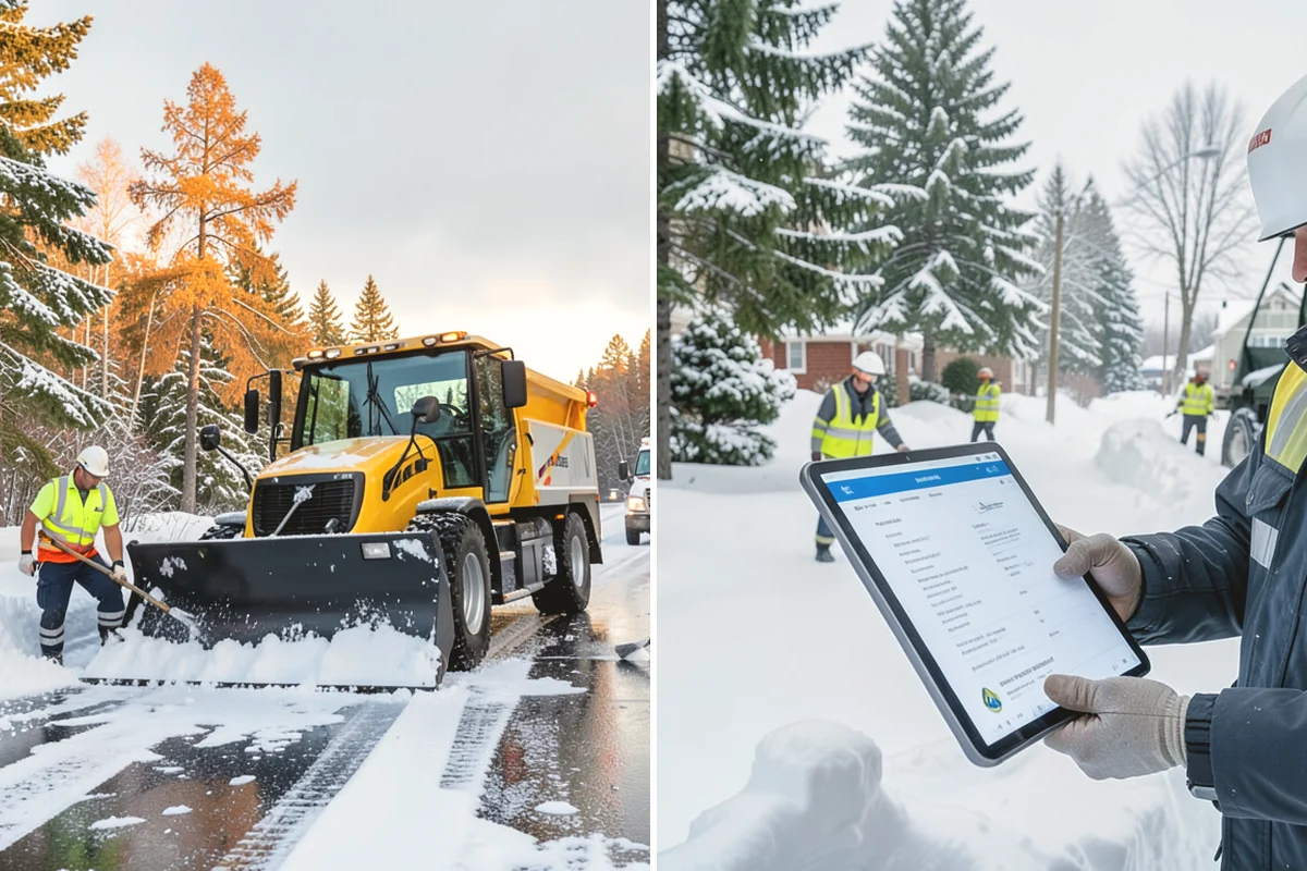 Alleyway Snow Removal in North Bend, King County, WA - Clear the alley with compact equipment sized to the width