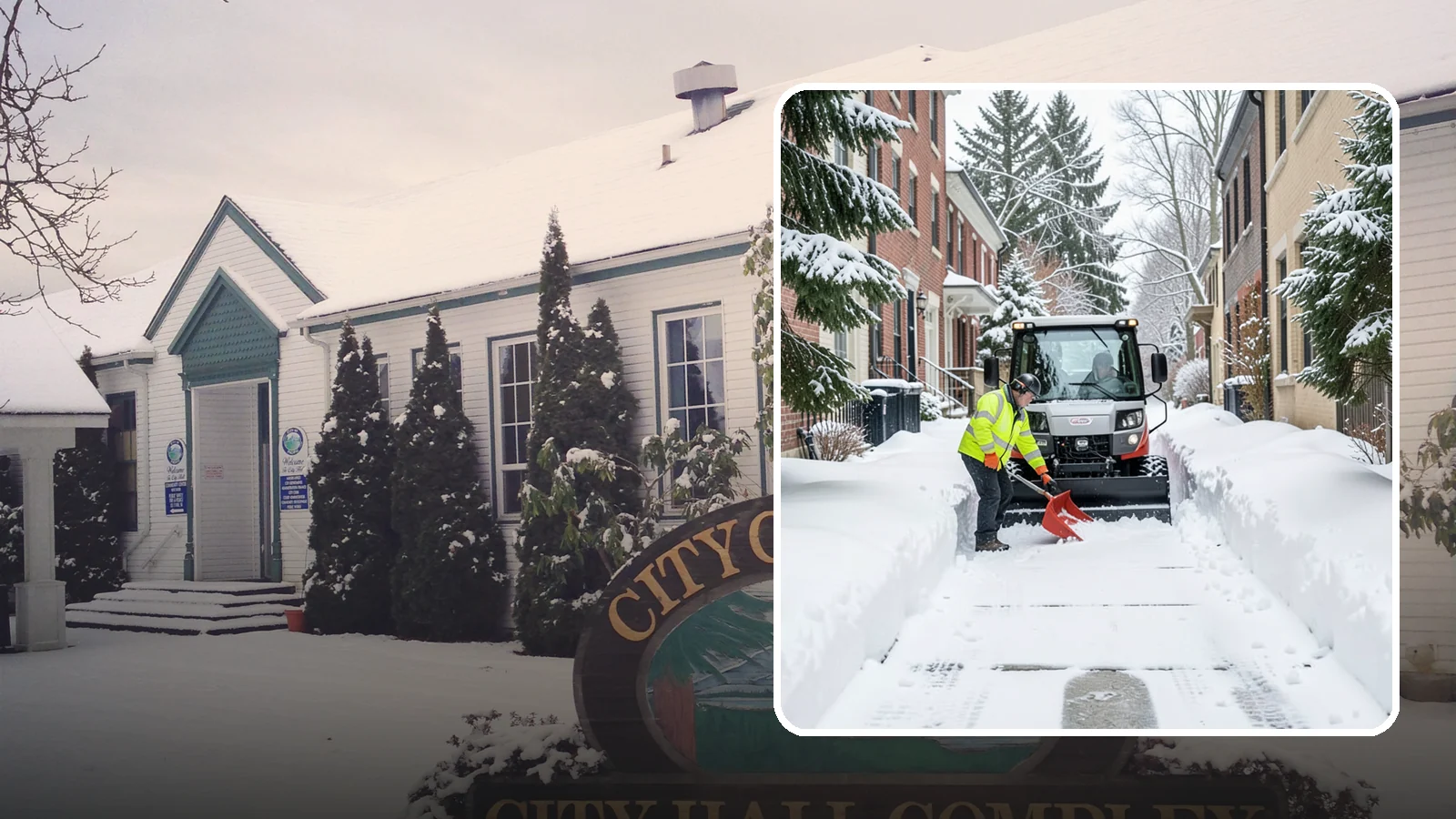 Alleyway Snow Removal in Pacific, King County, WA - Clearing of tight urban and residential alleyways that plows cannot easily reach but tenants and trucks still depend on.
