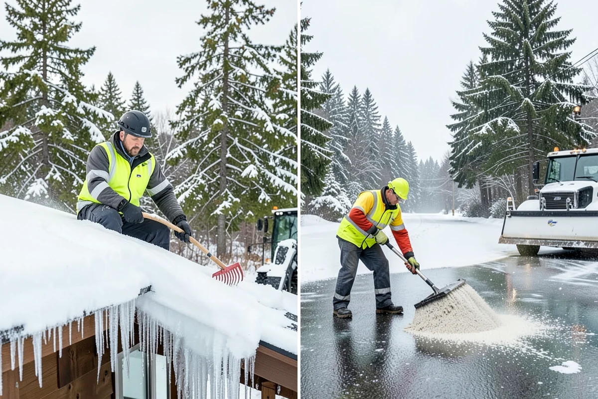 Alleyway Snow Removal in Pacific, King County, WA - Clear the alley with compact equipment sized to the width