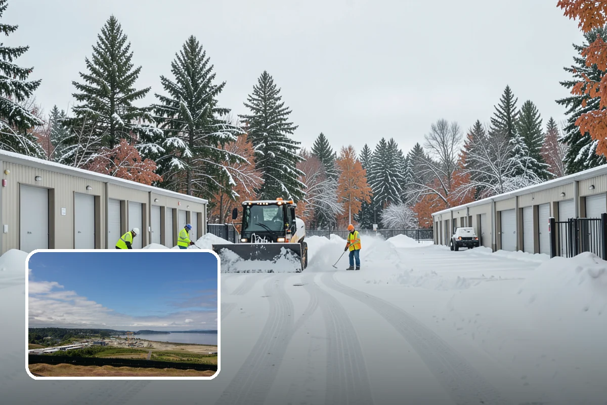 Alleyway Snow Removal in University Place, Pierce County, WA - Reaches tight spaces that full-size plows cannot service