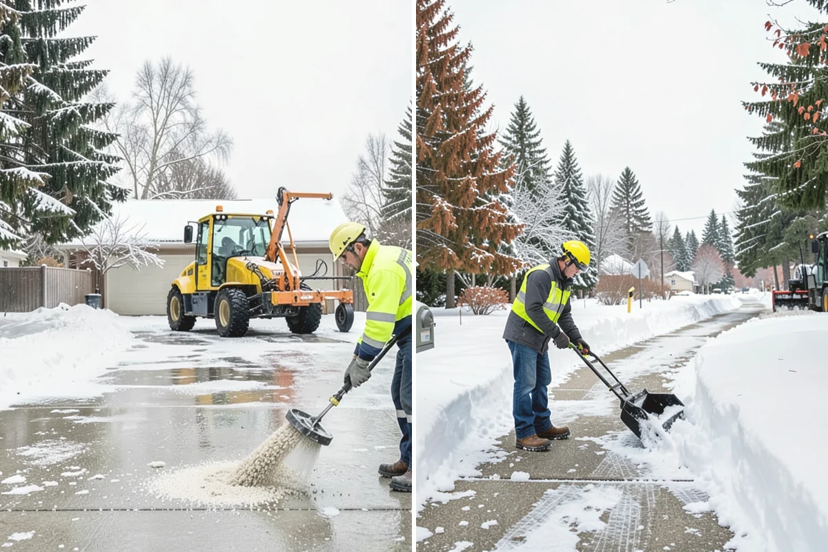 Alleyway Snow Removal in University Place, Pierce County, WA - Clear the alley with compact equipment sized to the width