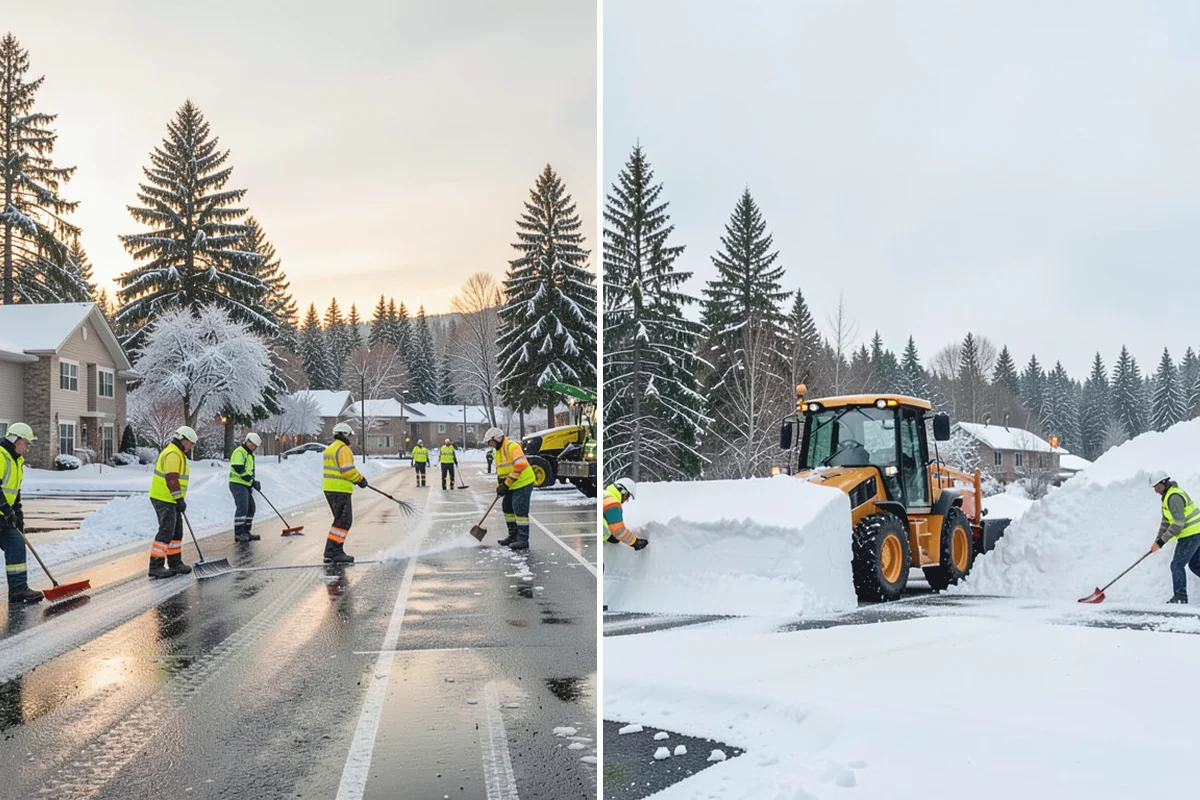 Alleyway Snow Removal in Wilkeson, Pierce County, WA - Clear the alley with compact equipment sized to the width