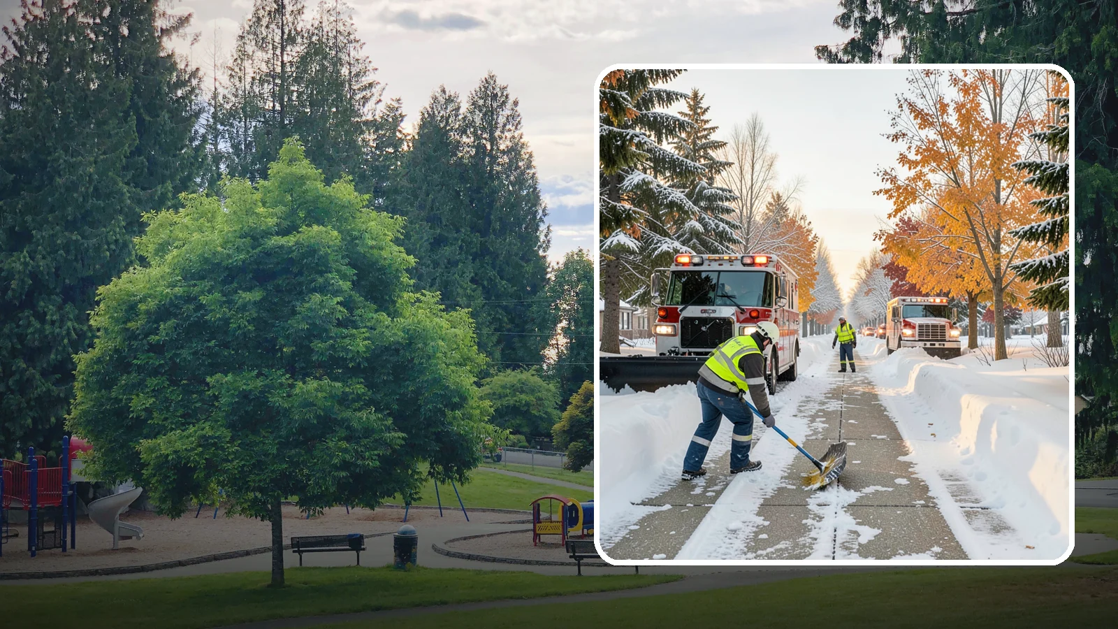 Ambulance Access Clearing in Bonney Lake, Pierce County, WA - We prioritize clearing the routes ambulances and medical transport use so care is never delayed by snow.