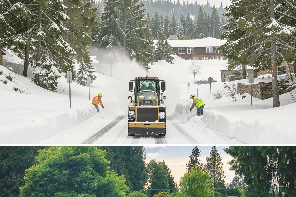 Ambulance Access Clearing in Bonney Lake, Pierce County, WA - Reliable medical access is critical throughout winter, with peak need during snow events from December through February.