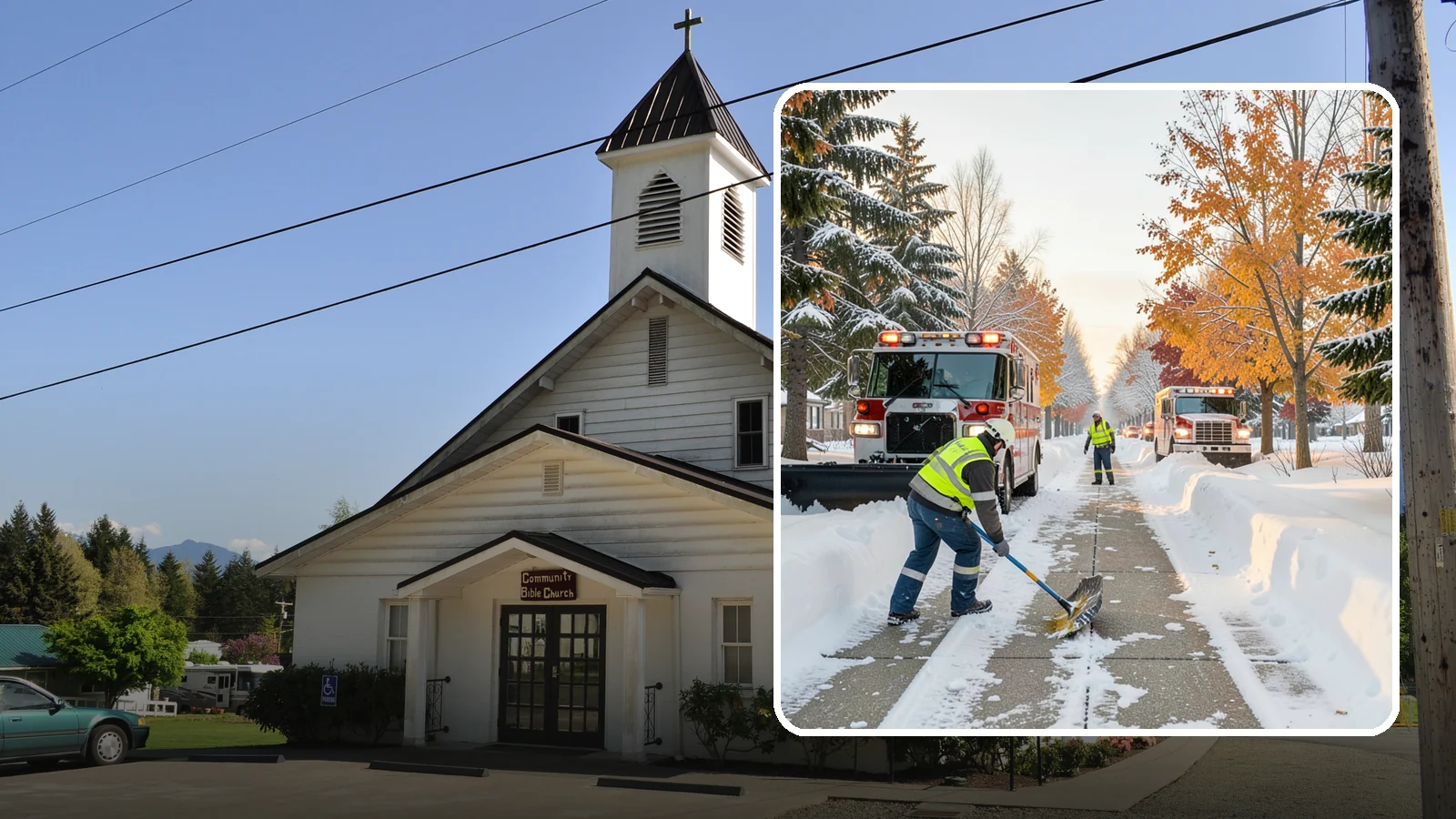 Ambulance Access Clearing in Concrete, Skagit County, WA - We prioritize clearing the routes ambulances and medical transport use so care is never delayed by snow.