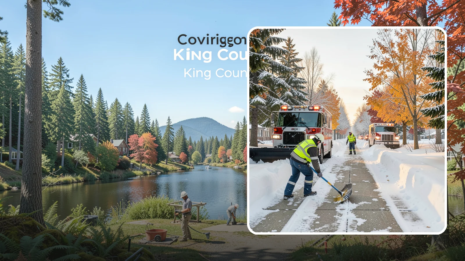 Ambulance Access Clearing in Covington, King County, WA - We prioritize clearing the routes ambulances and medical transport use so care is never delayed by snow.