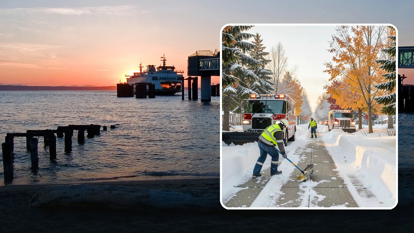 Ambulance Access Clearing in Edmonds, Snohomish County, WA - We prioritize clearing the routes ambulances and medical transport use so care is never delayed by snow.