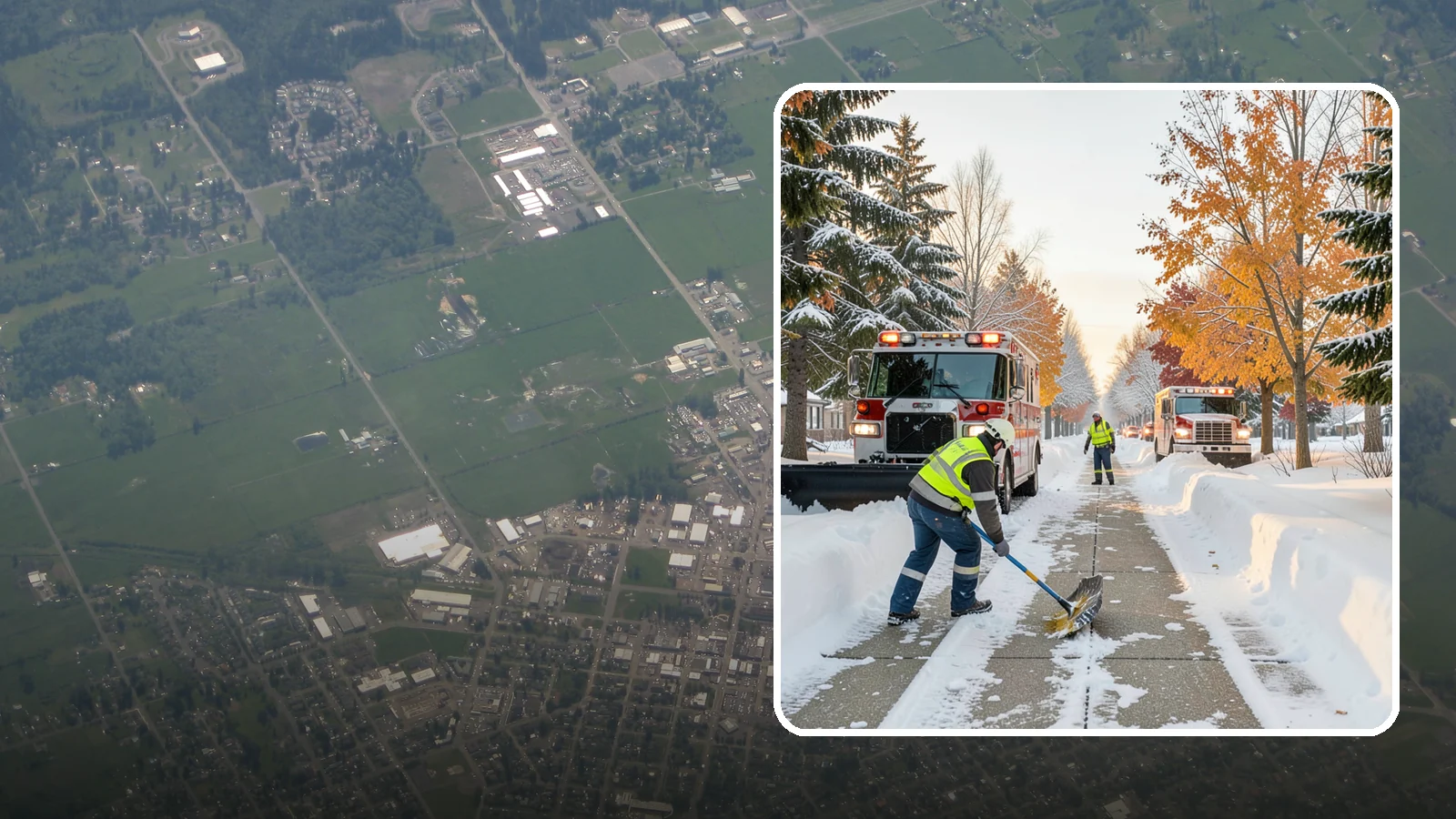 Ambulance Access Clearing in Enumclaw, King County, WA - We prioritize clearing the routes ambulances and medical transport use so care is never delayed by snow.